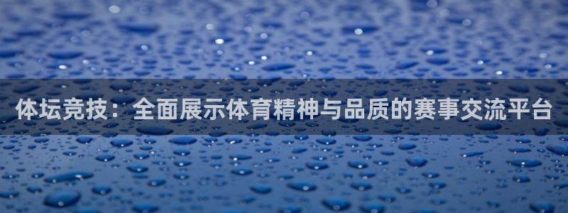 体坛竞技：全面展示体育精神与品质的赛事交流平台